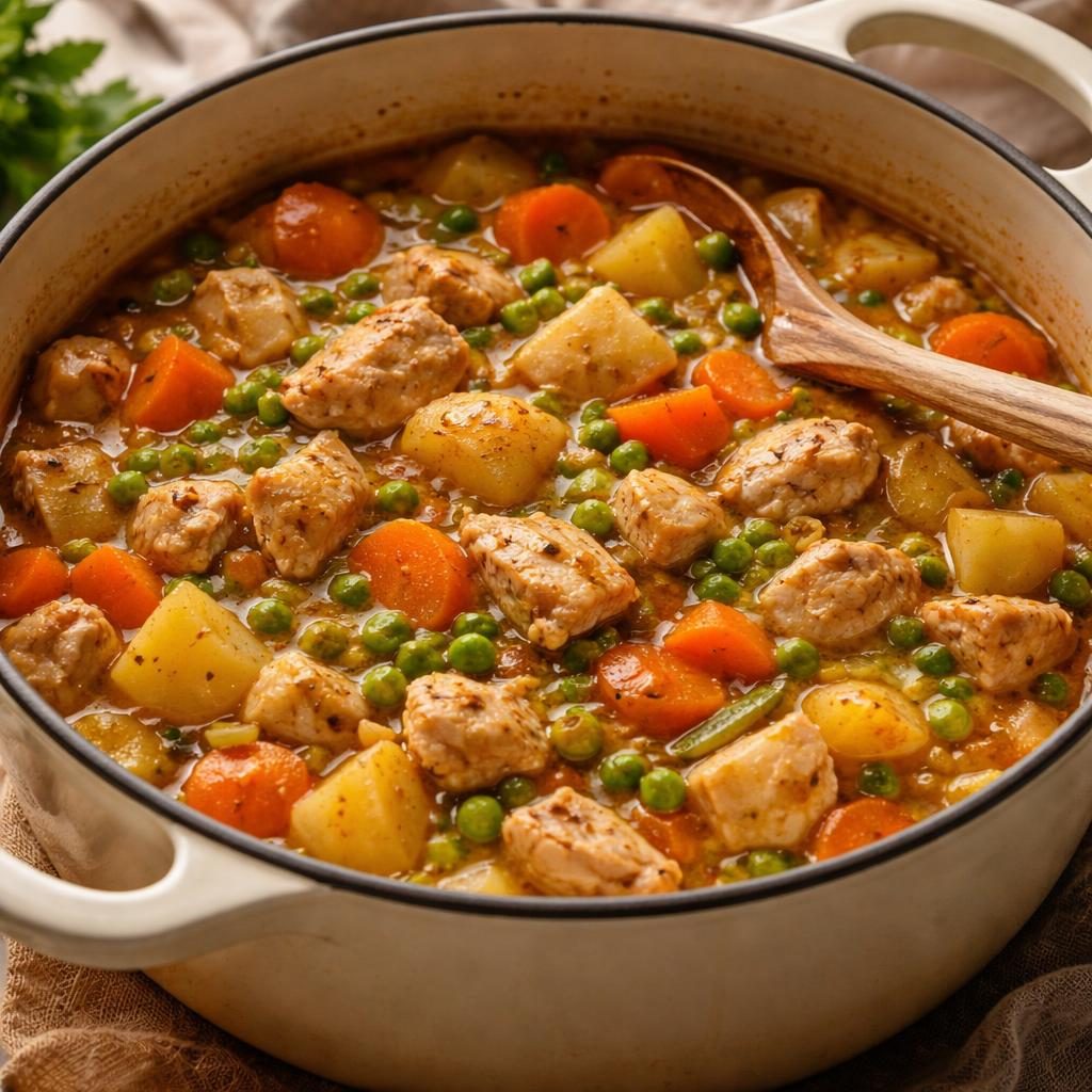 Chicken Vegetable Stew with Potatoes